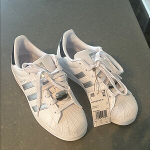 NWT Adidas Superstar Size 6